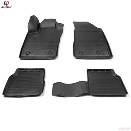 Коврики салона 3D для Jeep Compass (2017-2025) № NPA11-C40-220