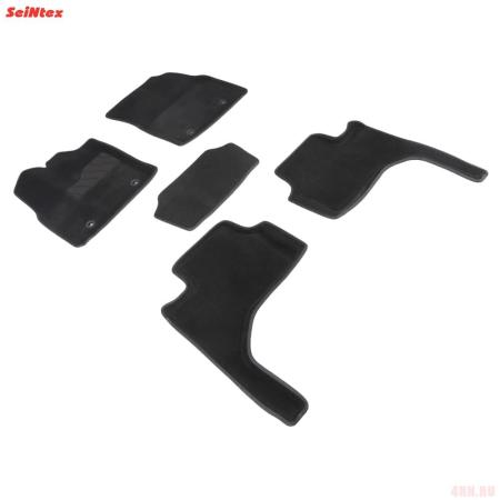 Коврики салона 3D текстильные для Toyota Land Cruiser 300 (2021-2025) № 96534