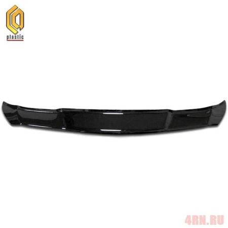 Дефлектор капота CA Plastic Classic черный для Hyundai Solaris седан (2014-2016) № 2010010109936