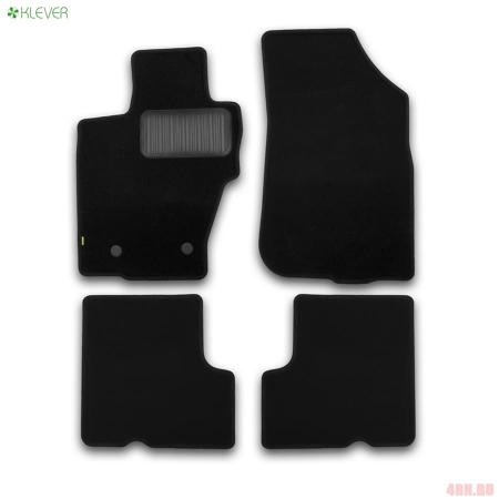 Коврики салона Klever текстильные Standart для Nissan Terrano (2014-2022) № KVR02365501210kh