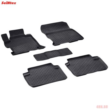 Коврики салона с высоким бортом для Honda Accord седан (2013-2018) № 84849