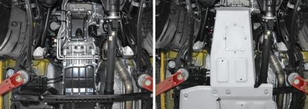 Защита двигателя для Jeep Wrangler (2017-2025) № 2333.2744.1.6