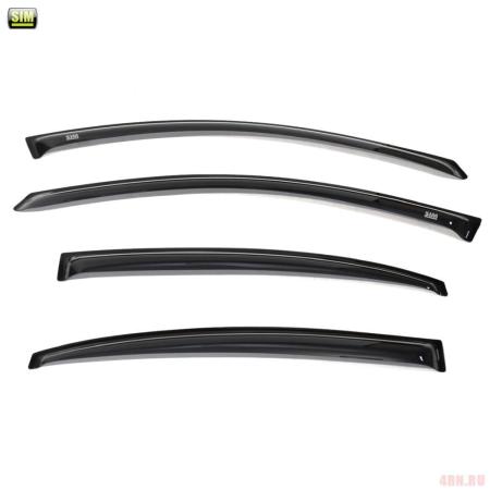 Дефлекторы боковых окон SIM для Fiat Panda (2004-2012) № SFIPAN0432