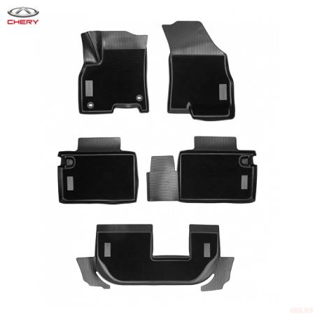 Коврики салона комбинированные оригинальные для Chery Tiggo 8 Pro Max (2022-2025) № NPCM002CCY07