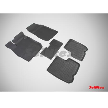 Коврики салона с высоким бортом для Lada (ВАЗ) Largus (5 мест) (2012-2025) № 83253