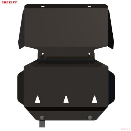 Защита картера для Chevrolet Tahoe (2007-2014) № 04.1061