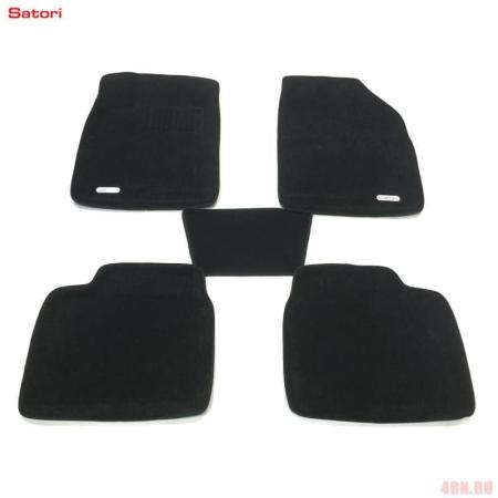 Коврики салона Satori Liner 3D Basic для Hyundai i40 (2011-2019) № SI 08-00242