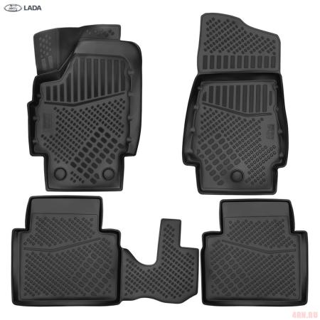 Коврики салона оригинальные для Lada (ВАЗ) Niva Legend (2020-2025) № 8460055309