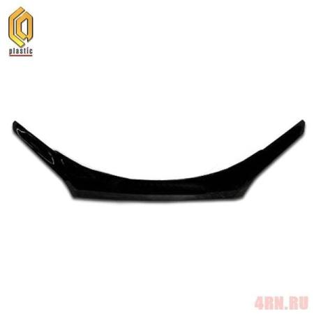 Дефлектор капота CA Plastic "Exclusive" Classic черный для Ford Focus 2 универсал (2005-2008) № 2010060102673