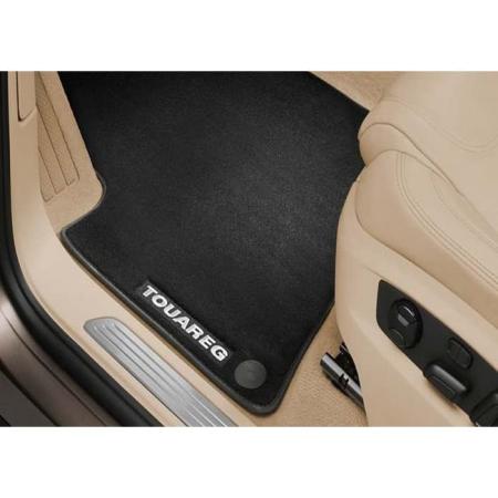 Коврики салона текстильные оригинальные Premium для Volkswagen Touareg (2010-2018) № 7P1061270 WGK