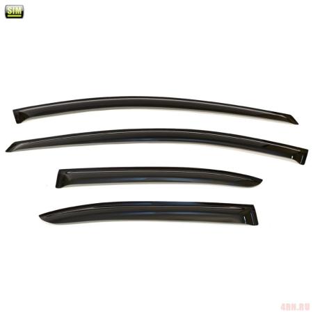 Дефлекторы боковых окон для Toyota Corolla седан (2019-2025) № STOCOR1832