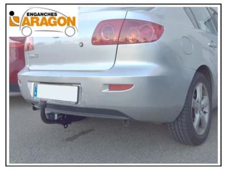 Фаркоп Aragon для Mazda 3 хэтчбек 5дв. (2009-2013) № E4004AA