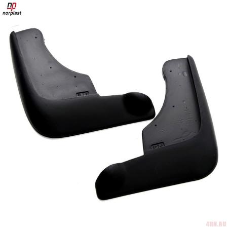 Брызговики передние для Nissan Terrano 2WD/4WD (2014-2022) № NPL-Br-61-74F