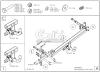 Фаркоп Galia для Mercedes E-Class (W211) седан (2002-2009) № M104A