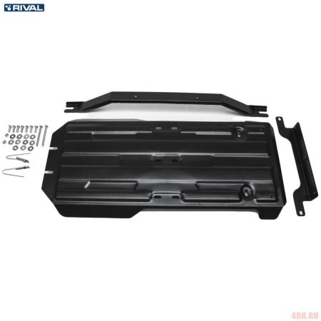 Защита КПП и раздаточной коробки для Toyota Land Cruiser Prado 150 (2017-2025) № ZZZ.5785.1