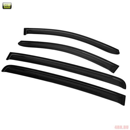 Дефлекторы боковых окон SIM для Kia Sportage (2016-2021) № SKISPO1632