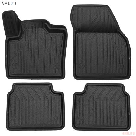 Коврики 3D салона для Land Rover Discovery Sport (2019-2025) № KVEST3D02447210