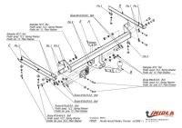 Фаркоп Imiola для Honda Accord седан, универсал (2008-2012) № H.022