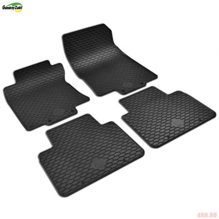 Коврики салона Gumarny Zubri для Nissan X-Trail (2014-2022) № ST 32-00421