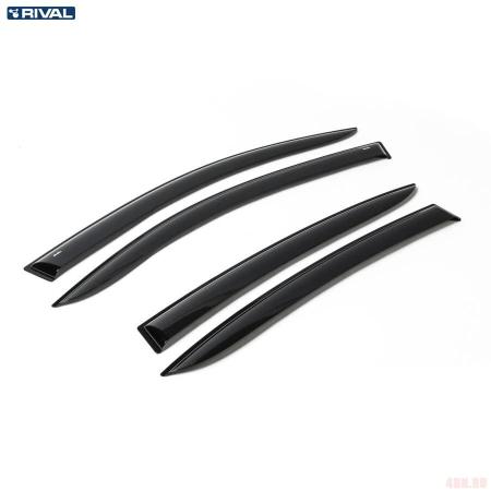 Дефлекторы окон для Renault Duster HJD (2021-2025) № 34701002