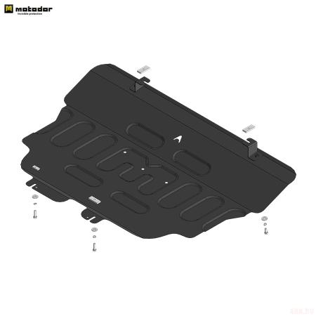 Защита двигателя и КПП для Jetour X70 Plus (2023-2025) № 59012