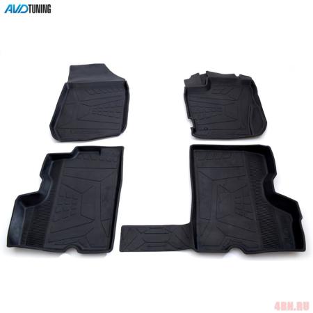 Коврики салона AVD Tuning для Renault Kaptur (2016-2023) № ADRPLR268