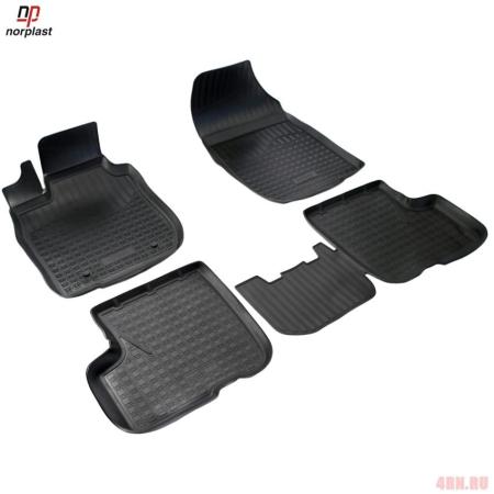Коврики салона Norplast для Lada (ВАЗ) Largus универсал (2012-2025) (5 мест) № NPA11-C94-550