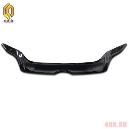 Дефлектор капота CA Plastic Classic черный для Ford Focus 3 универсал (2011-2018) № 2010010107987