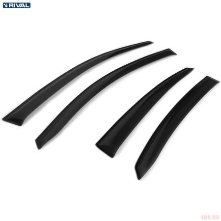 Дефлекторы окон для Hyundai Solaris седан (2017-2022) № 32305006