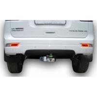 Фаркоп Лидер Плюс усиленный с кованым фланцевым шаром для Chevrolet TrailBlazer (GM800) (2013-2015) № C216-F