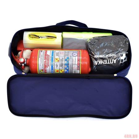 фотография набор автомобилиста "стандарт 3s+" жилет сигнальный № 10.3.04cg-blue