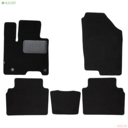 Коврики салона текстильные Premium для Hyundai Tucson (2021-2025) 5 шт. № KLEVER0502007822110kh