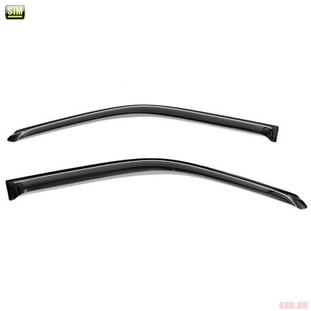 Дефлекторы боковых окон для Volkswagen Transporter T6 (2016-2025) № SVOT61532