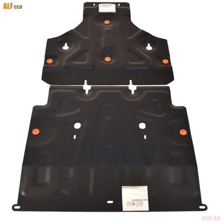 Защита картера и КПП для Audi A6 (C8) (2018-2025) 2 части № ALF3045