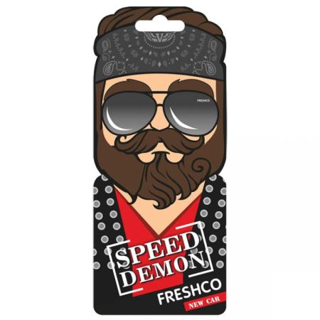 Ароматизатор Территория Мужчин пропитанный пластинка (ТМ Speed demon) Новая машина Freshco AR1TM010