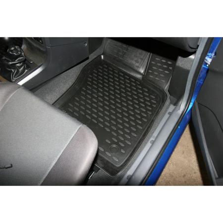 Коврики салона Element для Daewoo Nexia (1995-2007) серые № NLC.11.05.211k