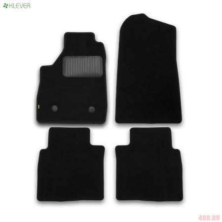 Коврики салона Klever текстильные Standard для Lada (ВАЗ) Нива 4x4 5дв. (2009-2020) № KLEVER02523201210kh