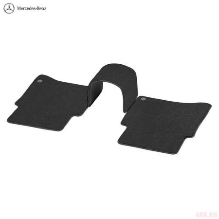 Коврики салона задние текстильные оригинальные для Mercedes S-Class (W223) (2020-2025) Long № A22368085039K26