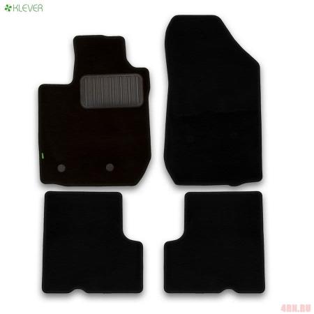 Коврики салона Klever текстильные Standart для Renault Kaptur (2016-2023) № KLEVER02413401210kh