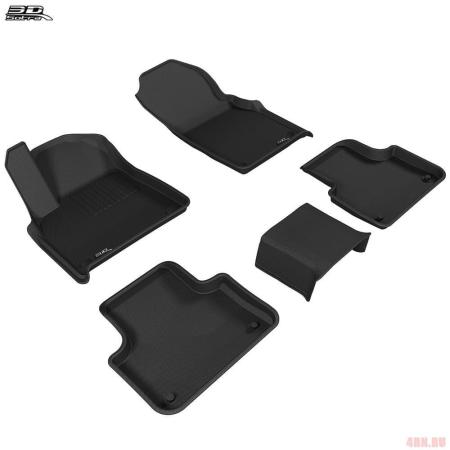 Коврики салона Sotra Liner 3D VIP для Audi Q7 (2015-2025) № ST 73-00173