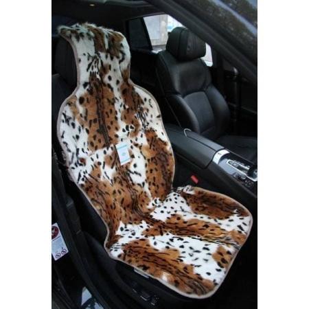 Накидка из натурального меха (мех дорогих пород: леопард, Австралия) № LEO025