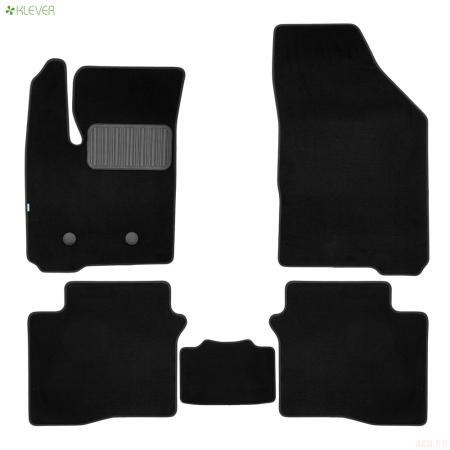 Коврики салона текстильные Premium для Omoda S5 (2023-2024) 5 шт. № KLEVER0512000222110kh