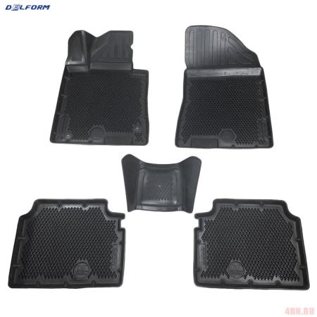 Коврики 3D салона для "Premium" ромб для Kia K5 (2020-2025) № EVS0716