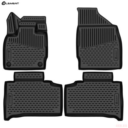 Коврики 3D салона для Skywell HT-i (2023-2025) № ELEMENT3DA70638210k