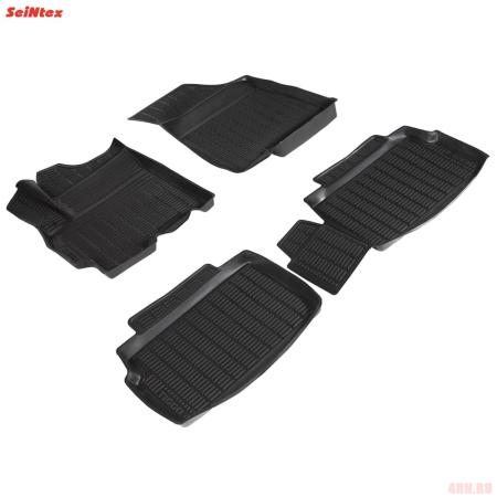 Коврики салона с высоким бортом для Chery Tiggo 4/4 Pro (2017-2025) № 94396