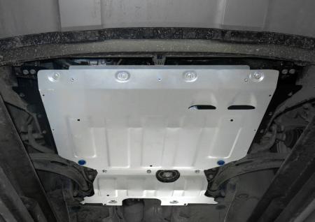 Защита двигателя и КПП для Volkswagen Teramont 4WD (2017-2025) 2 части № 333.5861.1