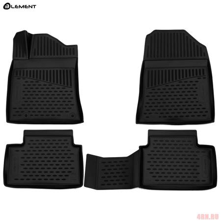 Коврики в салон 3D Element для Kia Ceed хэтчбек (2018-2025) № ELEMENT3D2567210