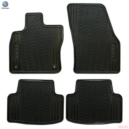 Коврики салона оригинальные для Volkswagen Taos (2021-2025) № 2GL06150082V