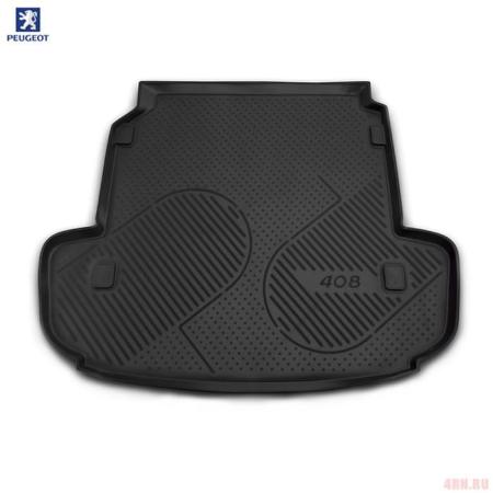 Коврик багажника оригинальный для Peugeot 408 (2012-2023) № D000000181