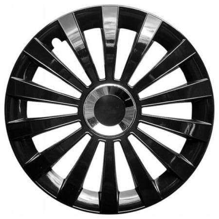 Колпаки Jestic R15 Meridian Ring черные, 4 шт. № 15-060-5-RING-CZ